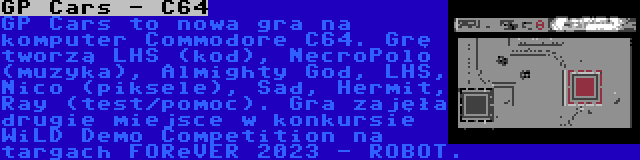 Pirate Party (Finland) | Fińska partia polityczna rozpoczyna kampanię wyborczą do parlamentu w 2023 roku na komputerze Commodore C64. Demo zostało wykonane przez Gimle.